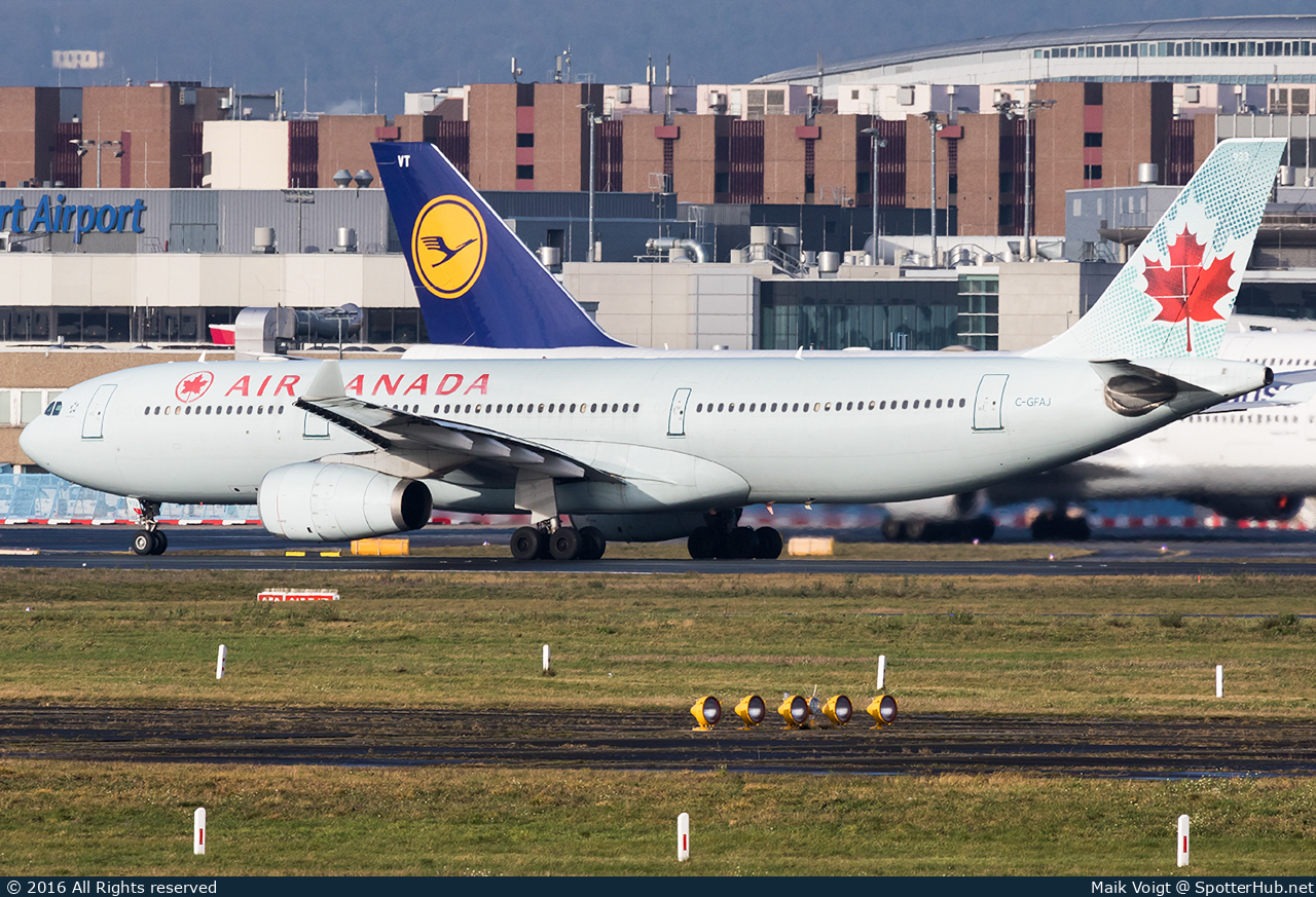 Photo of C-GFAJ - Airbus A330-343 operated by Air Canada