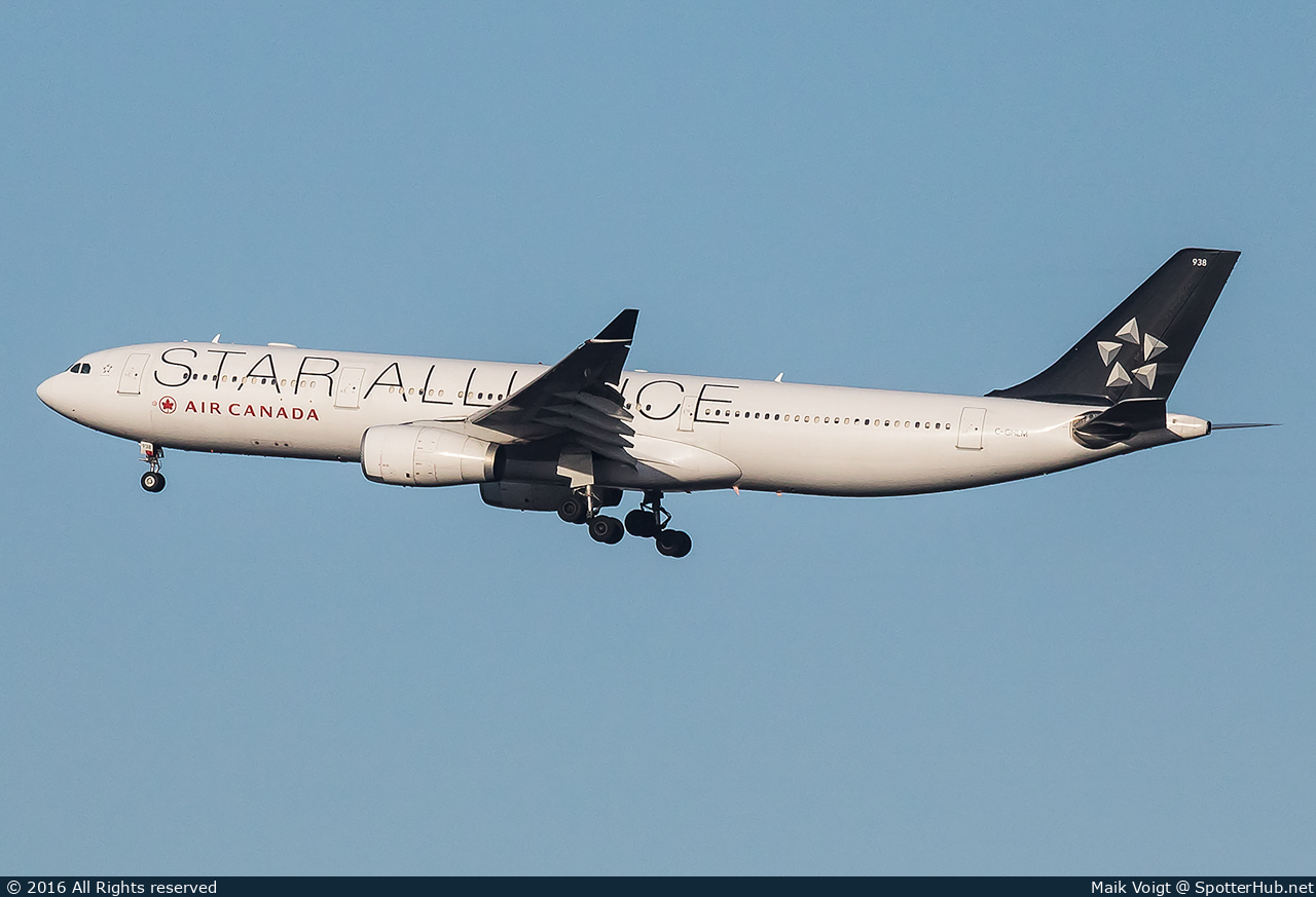 Photo of C-GHLM - Airbus A330-343 operated by Air Canada