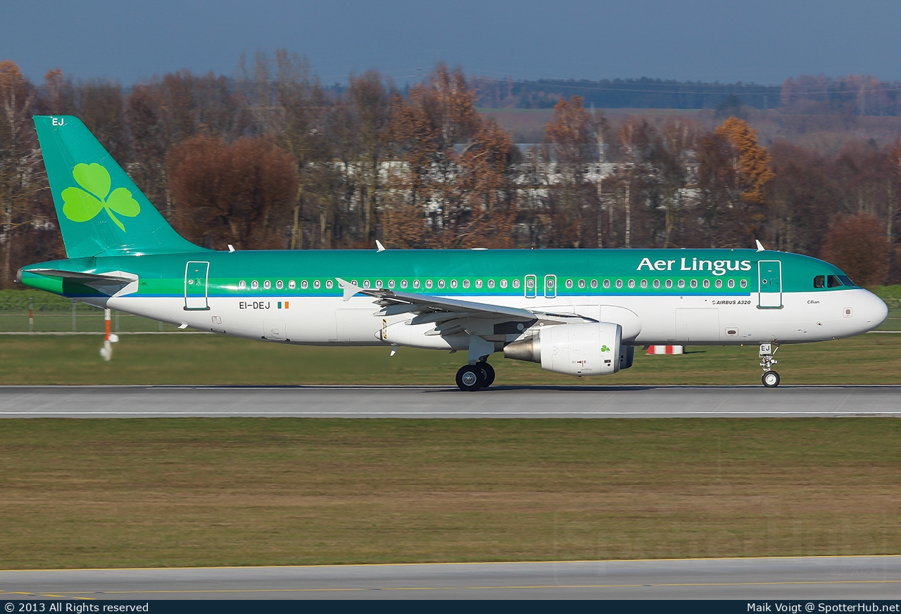 Photo of EI-DEJ - Airbus A320-214 operated by Aer Lingus
