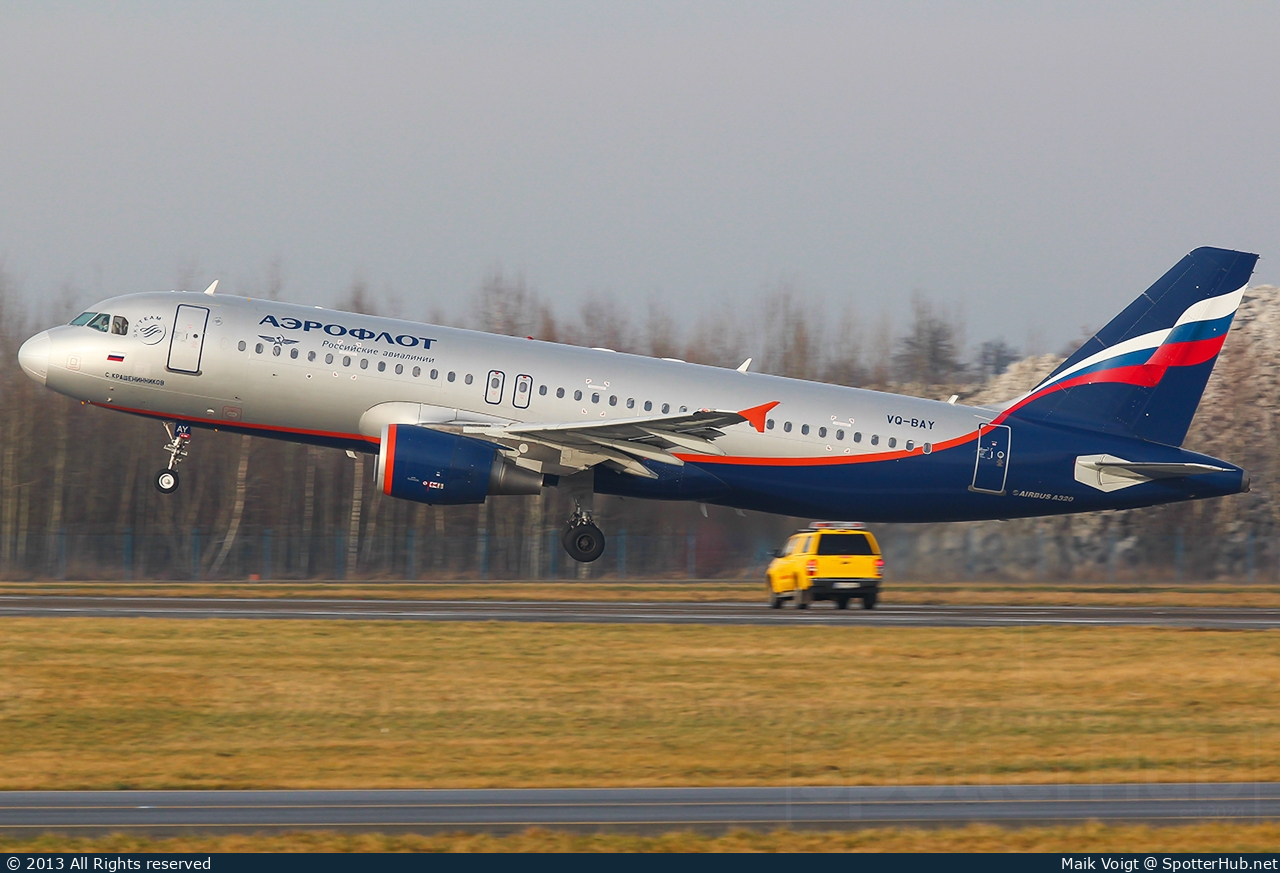 Photo of VQ-BAY - Airbus A320-214 operated by Aeroflot