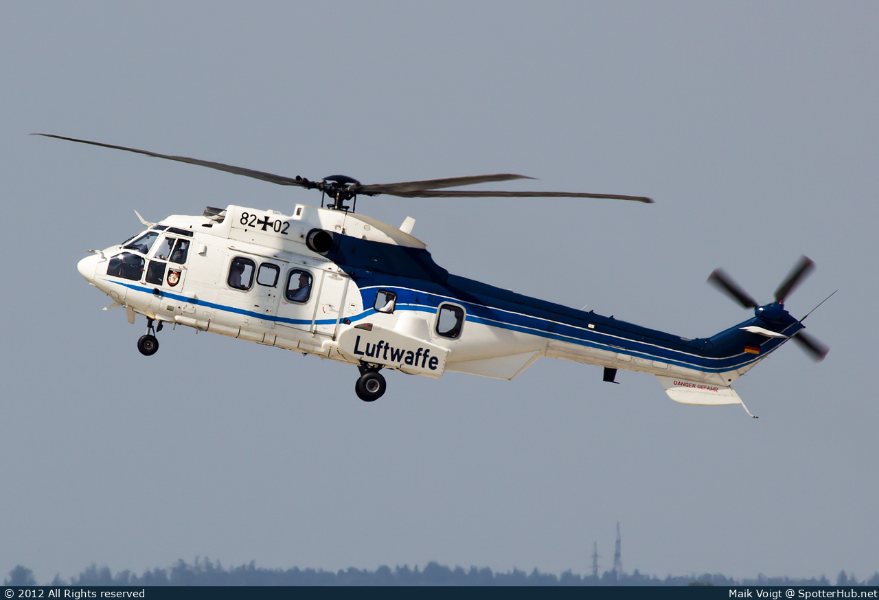 Photo of 82+02 - Eurocopter AS532U2 Cougar operated by German Air Force