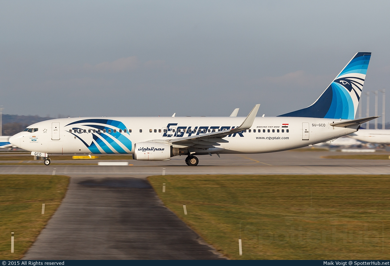 Photo of SU-GCO - Boeing 737-866 operated by Egyptair