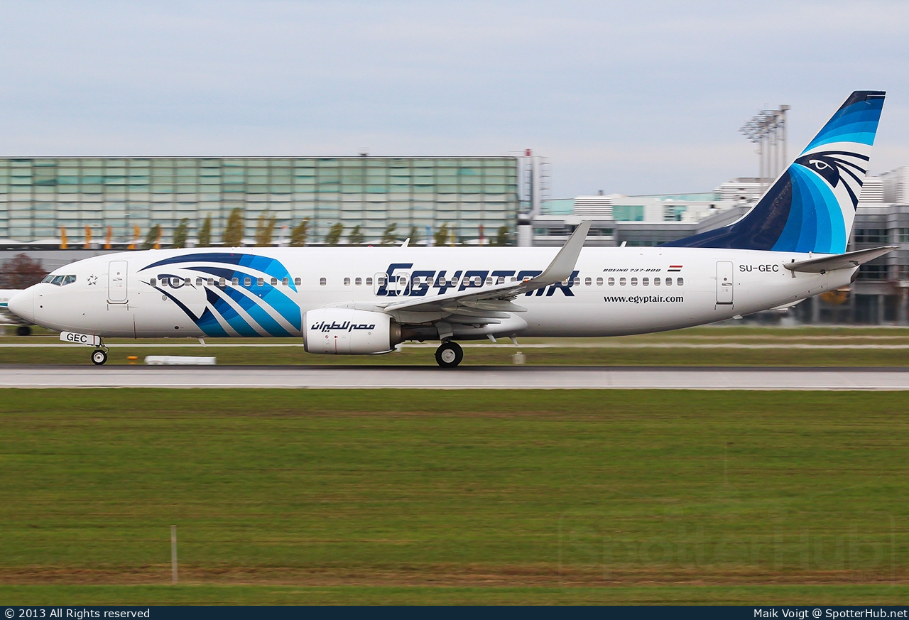 Photo of SU-GEC - Boeing 737-866 operated by Egyptair