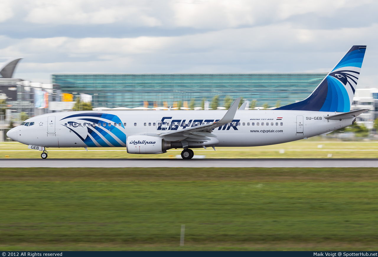 Photo of SU-GEB - Boeing 737-866 operated by Egyptair