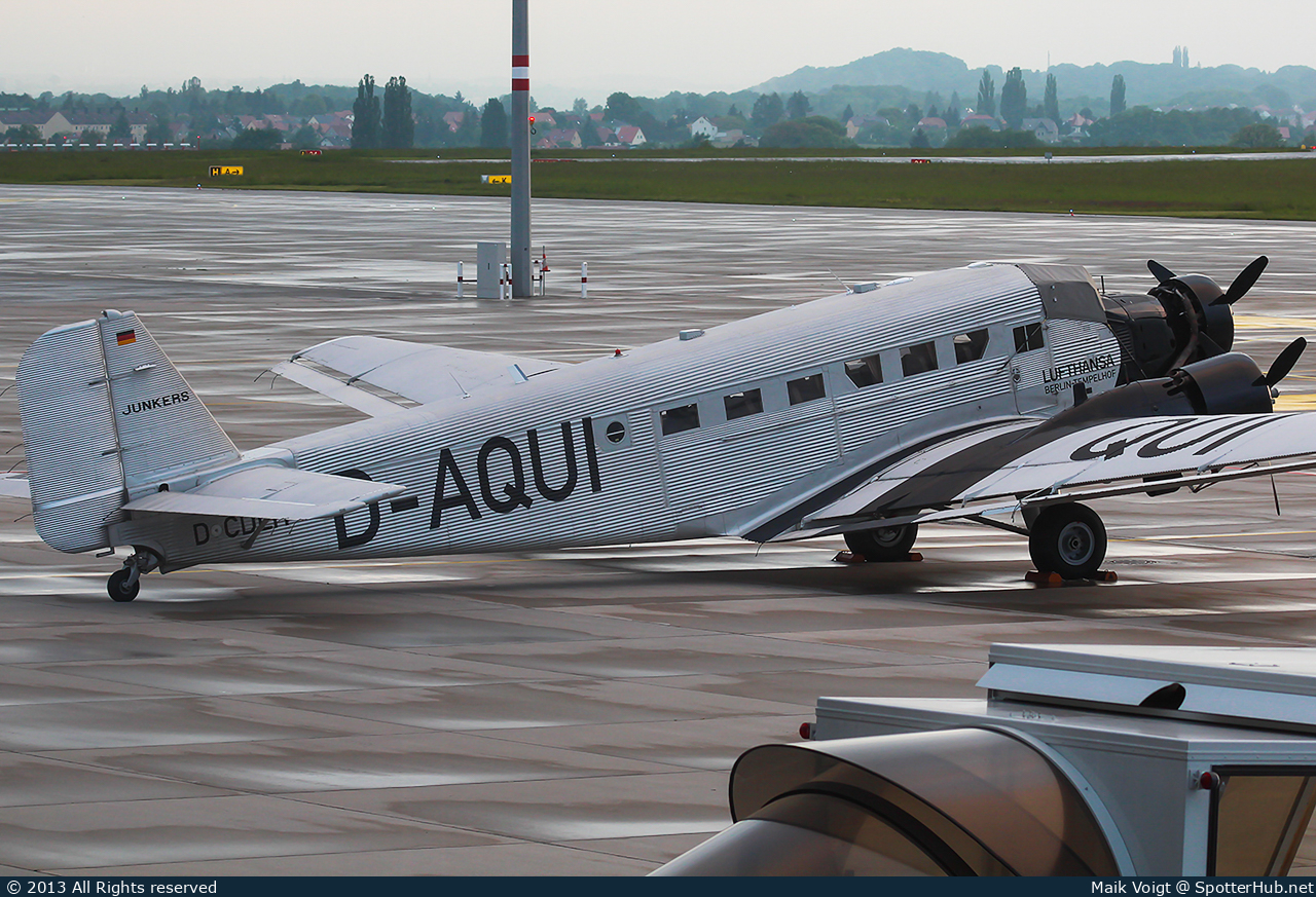 Photo of D-AQUI - CASA 352L [Junkers Ju 52] operated by Deutsche Lufthansa