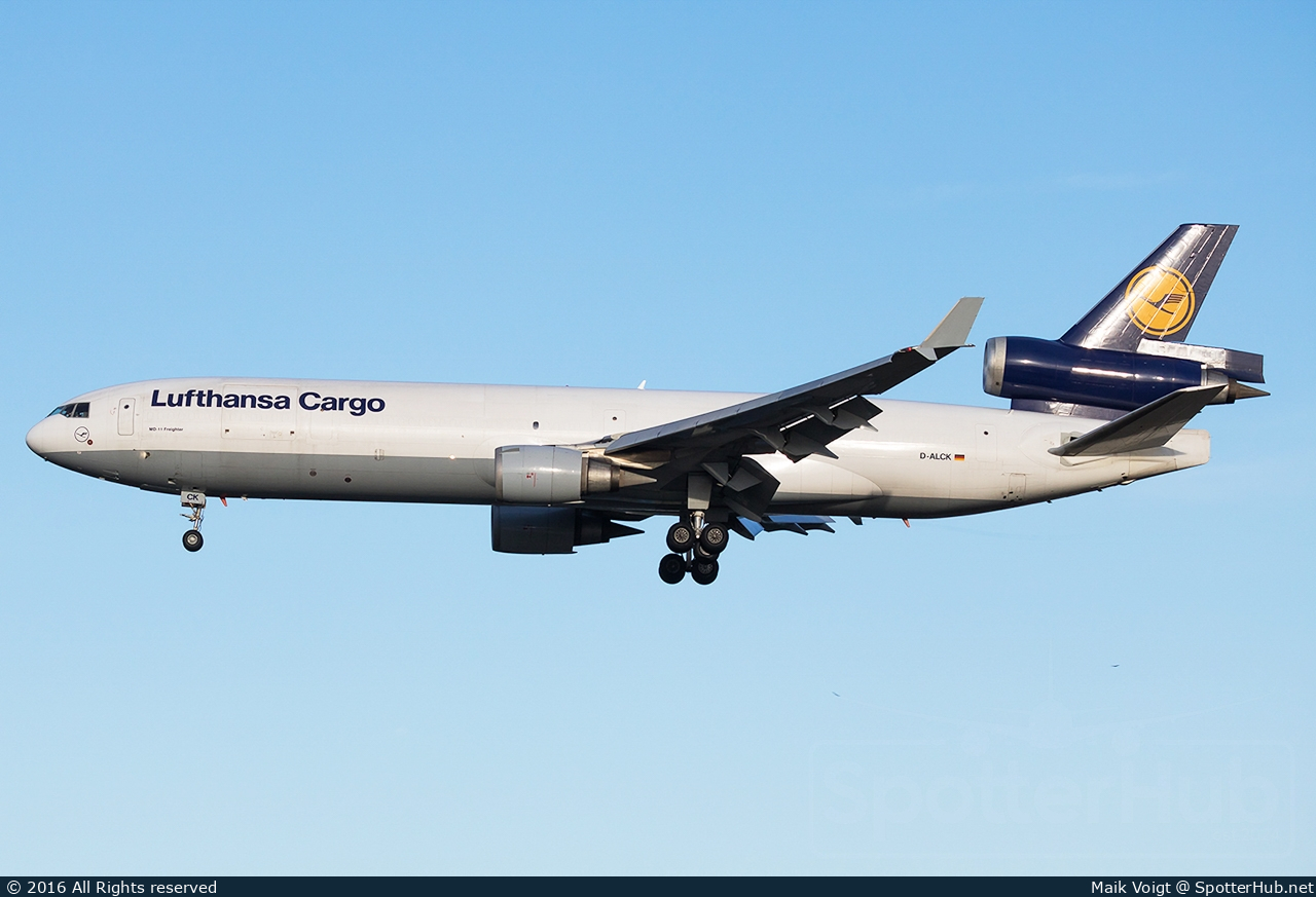 Photo of D-ALCK - McDonnell Douglas MD-11(F) operated by Lufthansa Cargo
