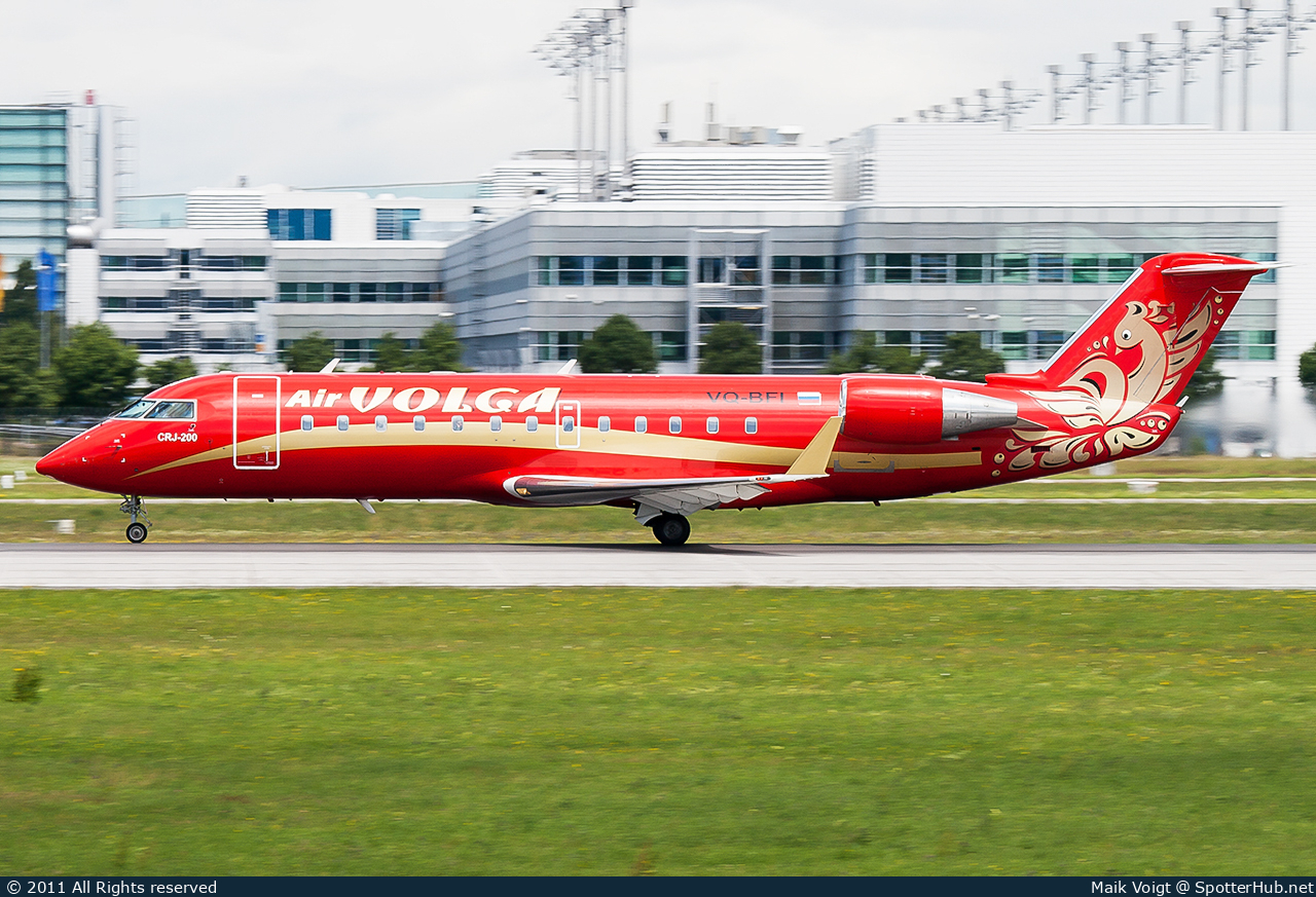 Photo of VQ-BFI - Bombardier CRJ-200ER operated by Air Volga