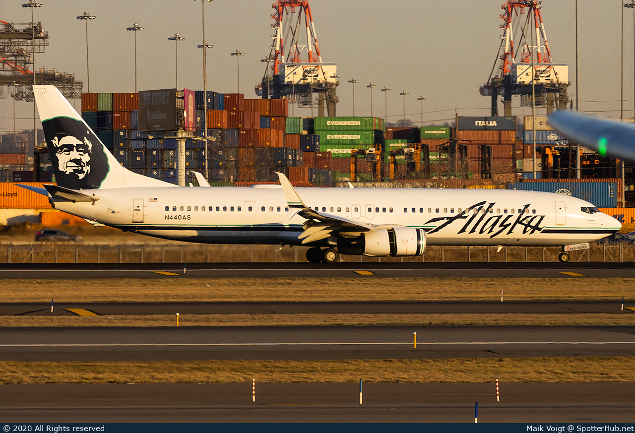 Photo of N440AS - Boeing 737-990(ER) operated by Alaska Airlines