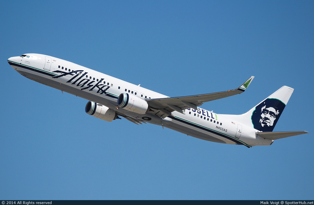 Photo of N453AS - Boeing 737-990(ER) operated by Alaska Airlines