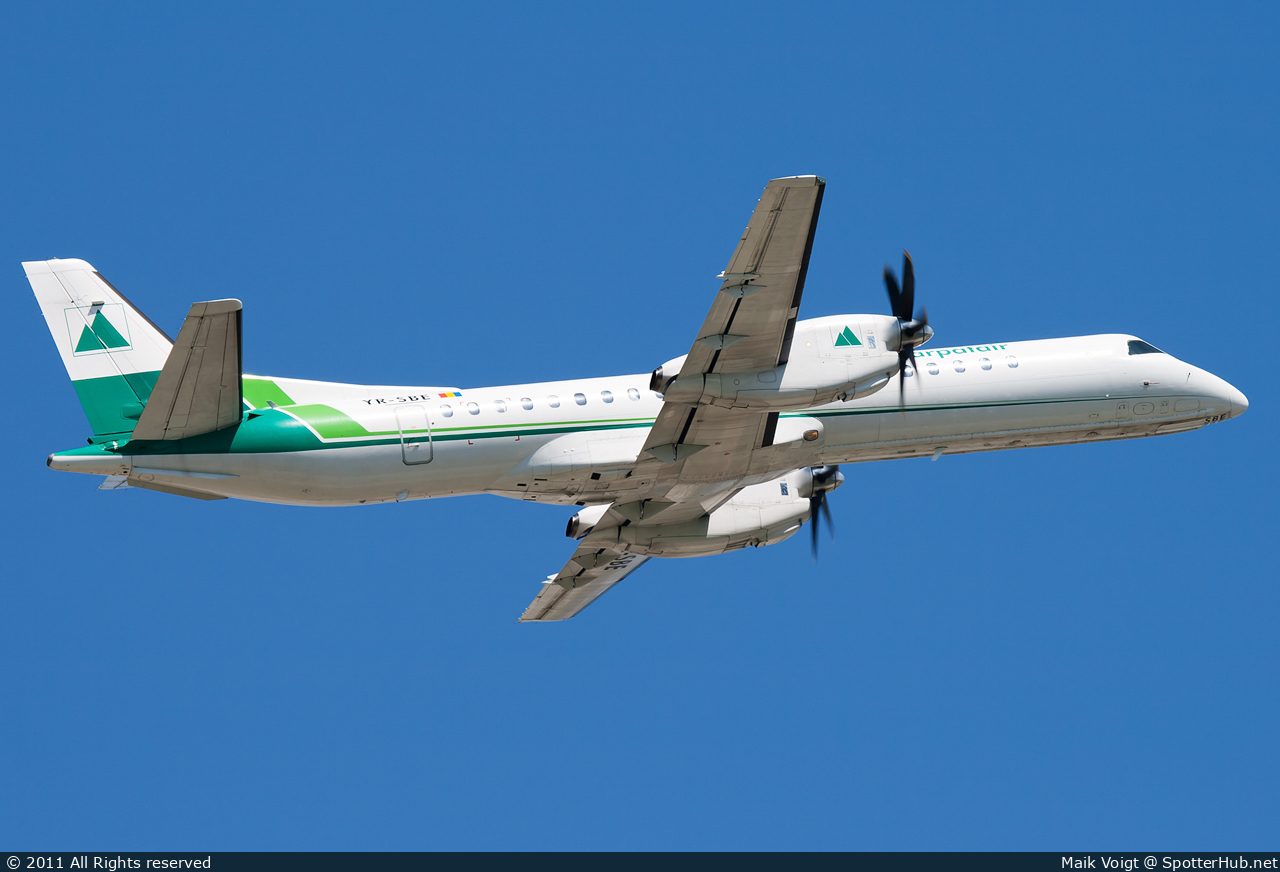 Photo of YR-SBE - Saab 2000 operated by Carpatair