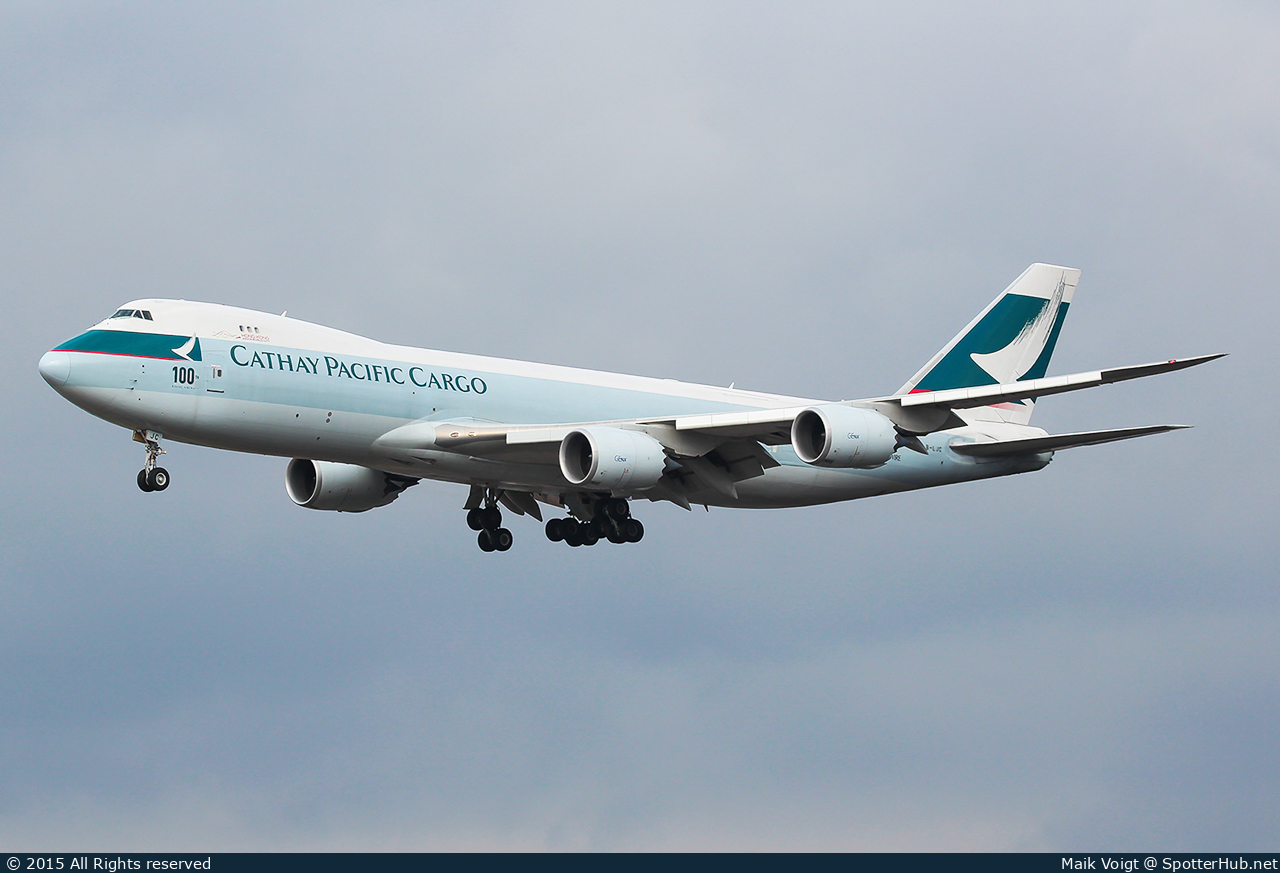 Photo of B-LJC - Boeing 747-867F operated by Cathay Pacific Cargo