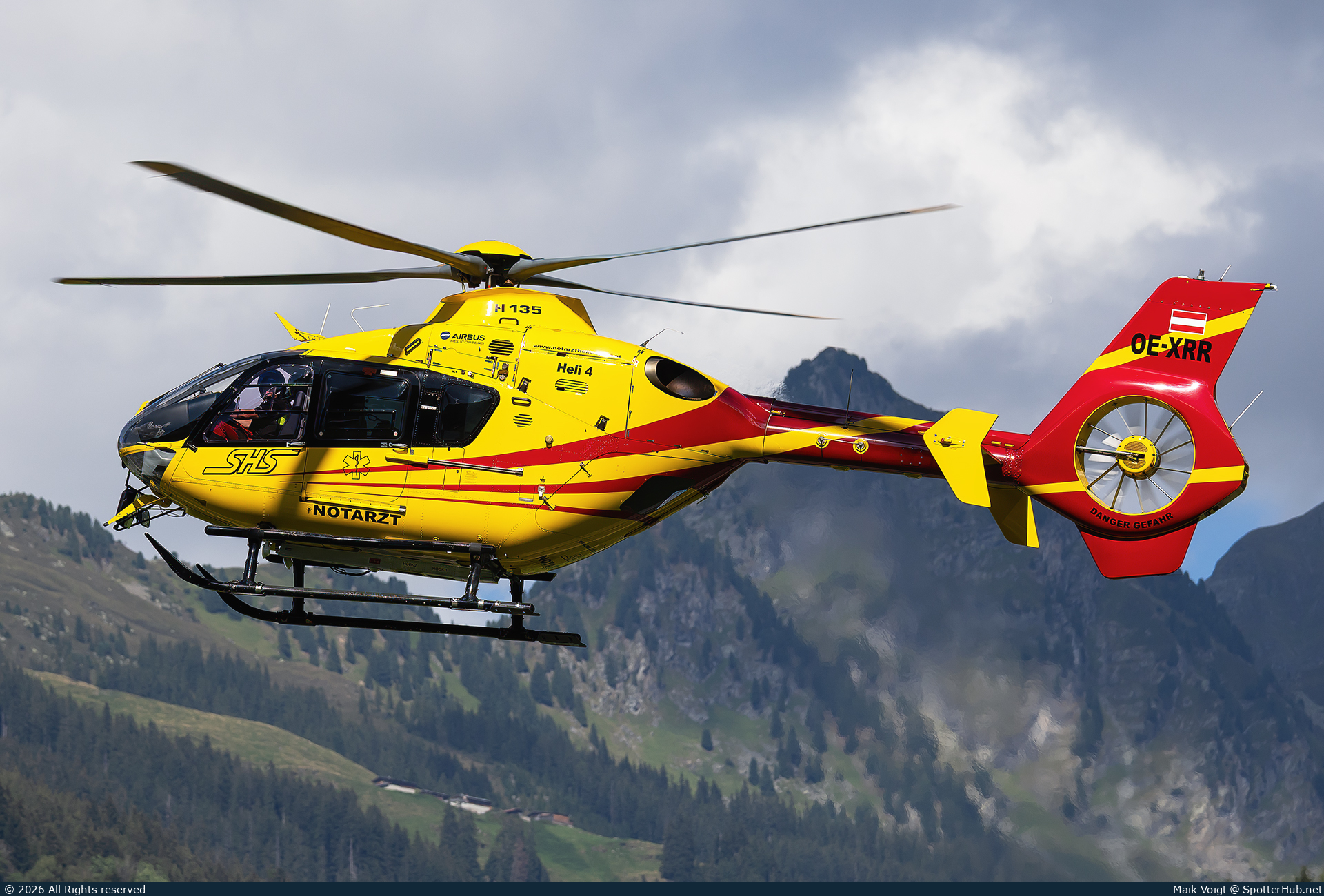 Photo of OE-XRR - Eurocopter EC135 P2+ operated by SHS Schider Helicopter-Service