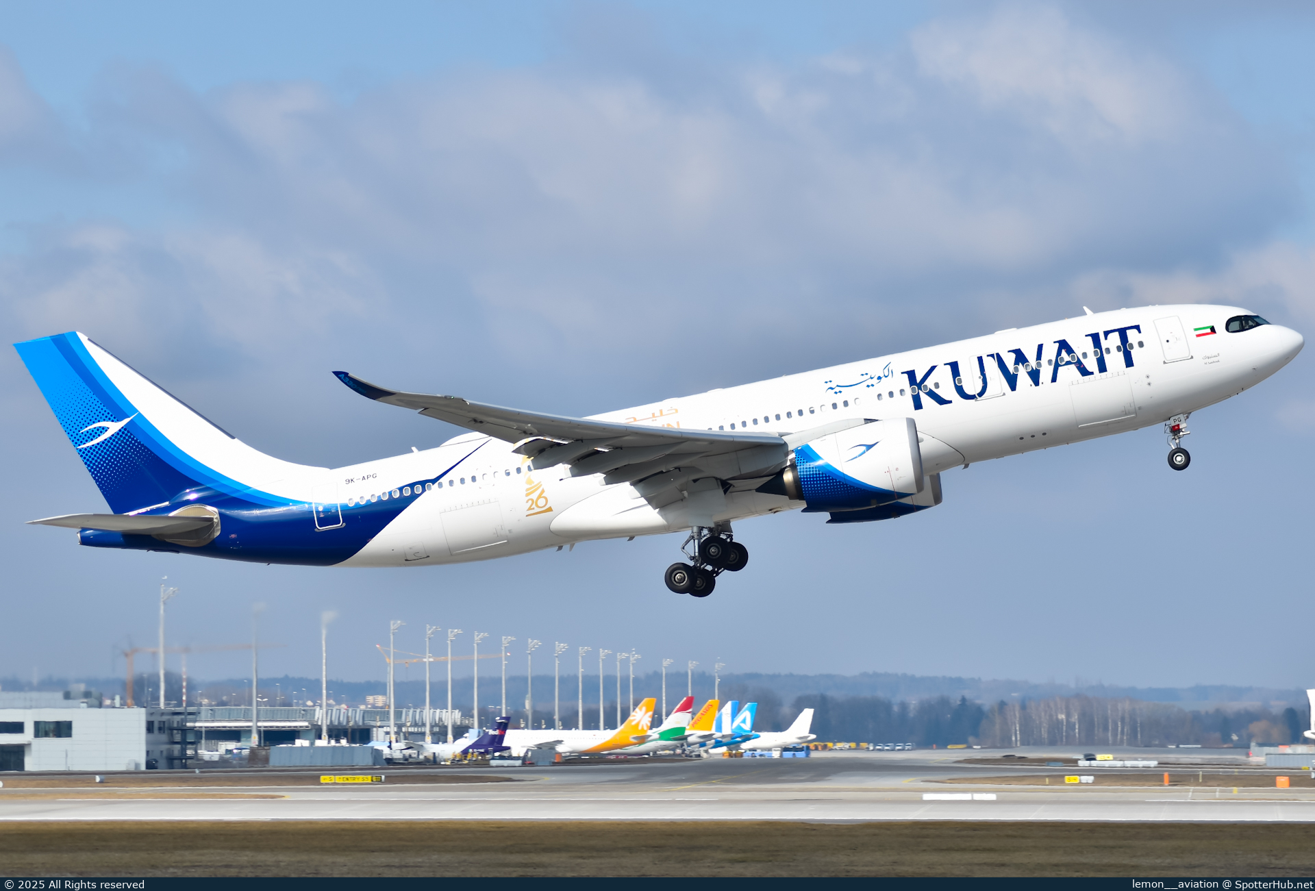 Photo of 9K-APG - Airbus A330-841 operated by Kuwait Airways