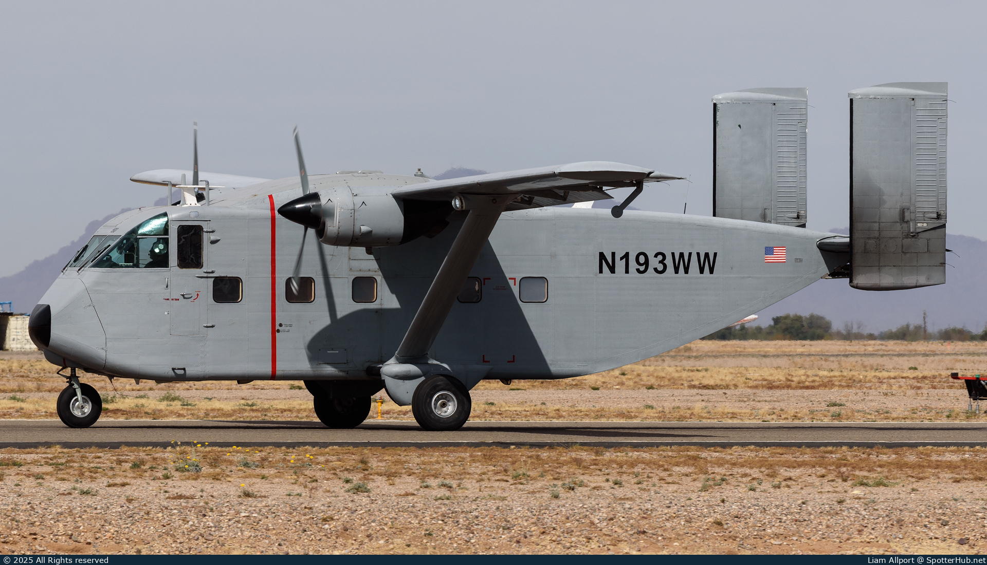 Photo of N193WW - Short SC.7 Skyvan 3-200 at Regional