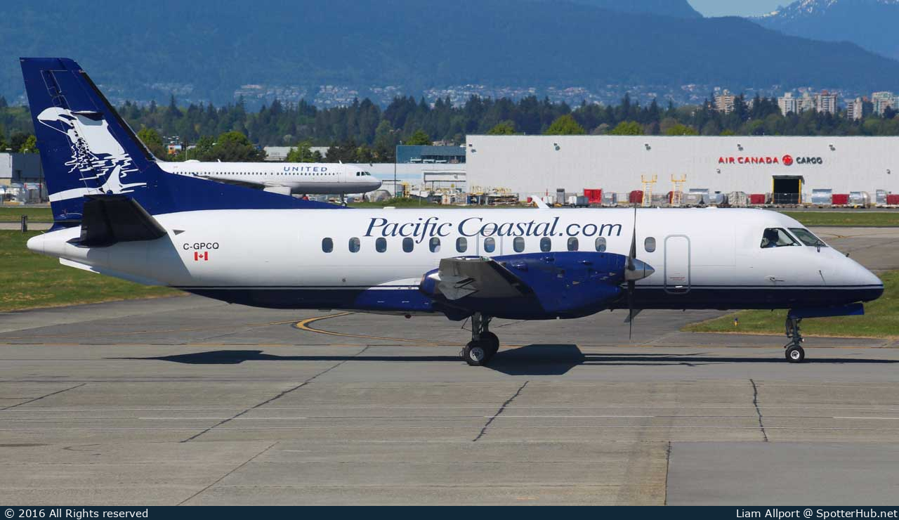 Photo of C-GPCQ - Saab 340A operated by Pacific Coastal Airlines
