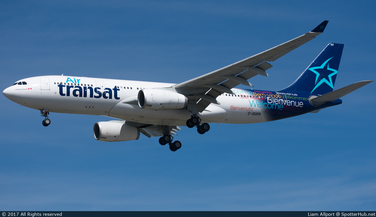 Photo of C-GUFR - Airbus A330-243 operated by Air Transat