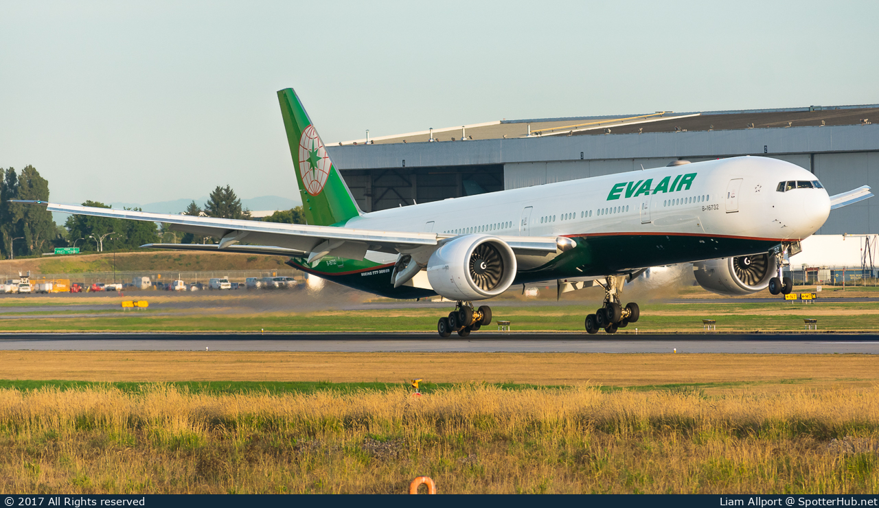 Photo of B-16732 - Boeing 777-36N(ER) operated by EVA Air