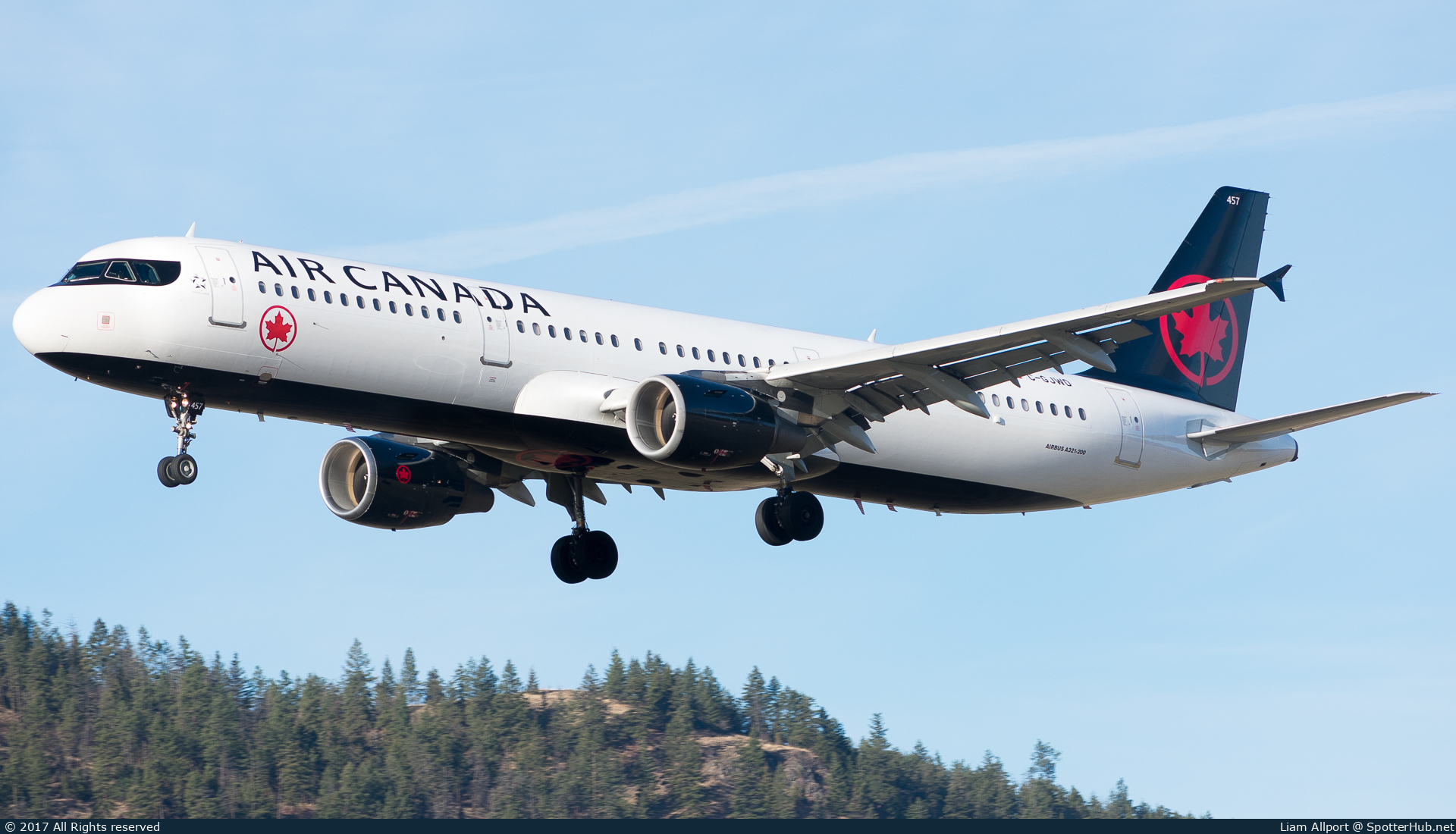 Photo of C-GJWD - Airbus A321-211 operated by Air Canada