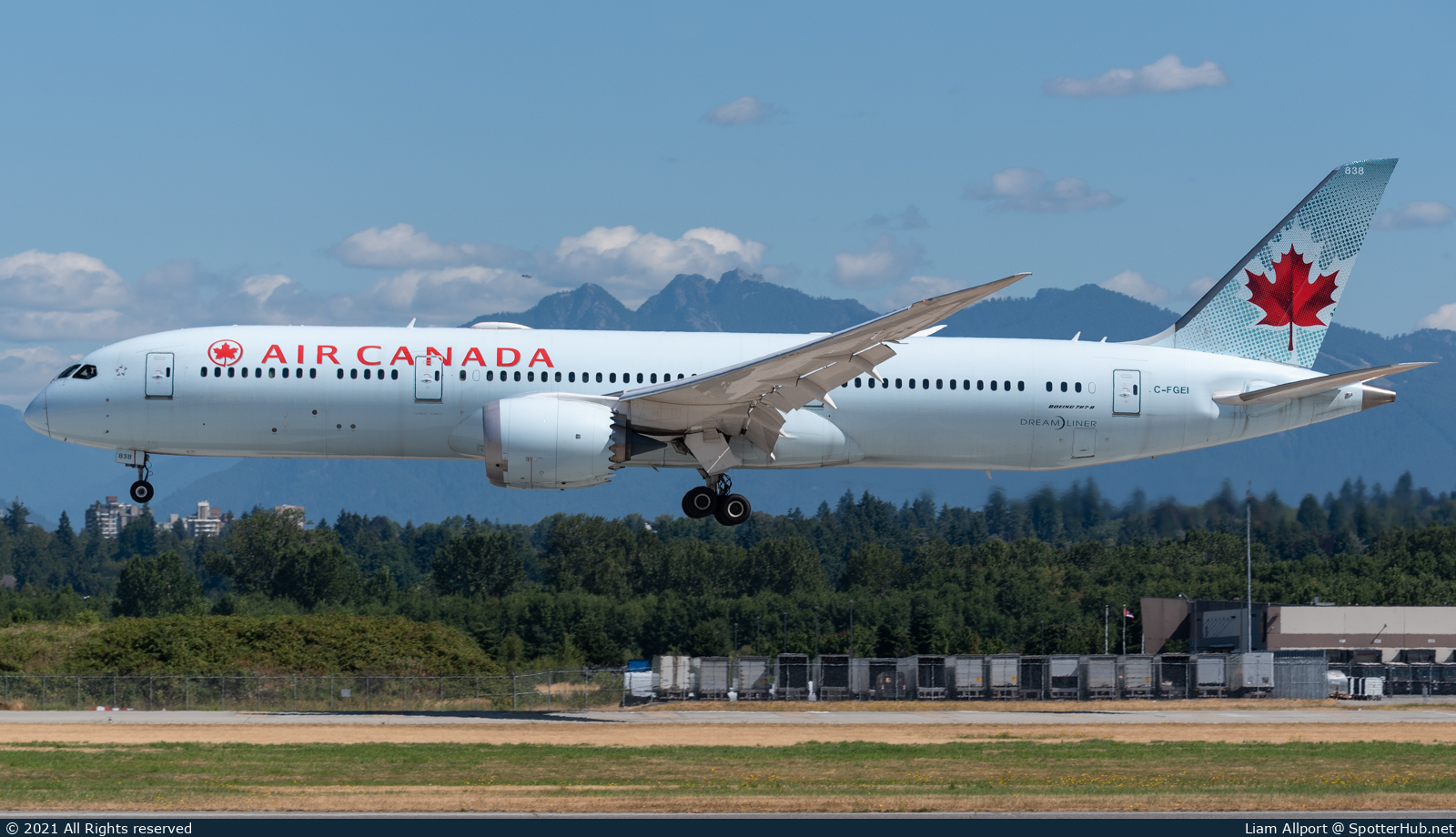 Photo of C-FGEI - Boeing 787-9 Dreamliner operated by Air Canada