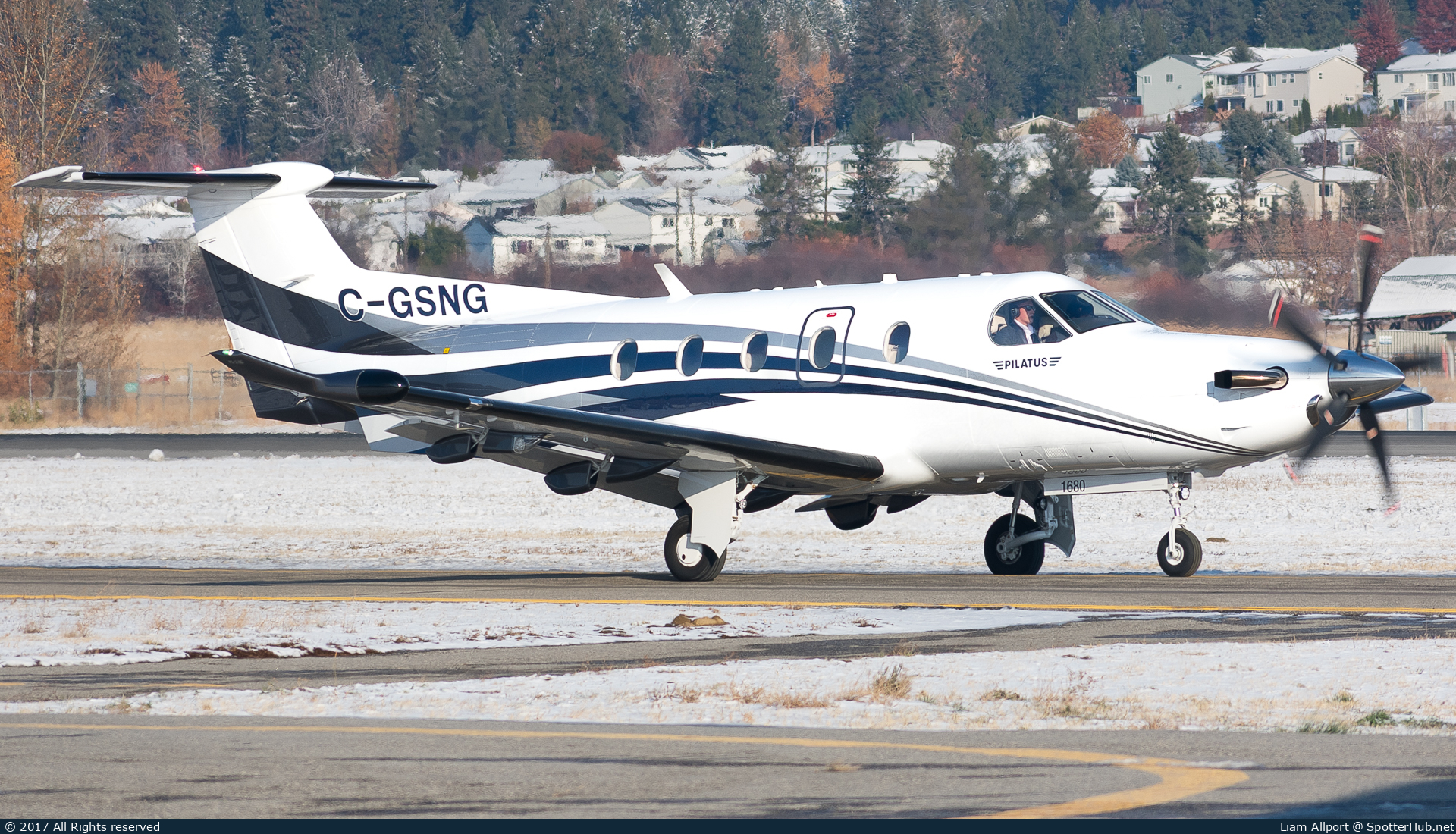 Photo of C-GSNG - Pilatus PC-12 NG operated by Private Air