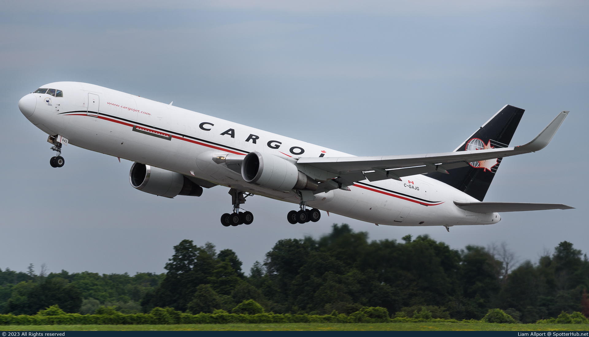 Photo of C-GAJG - Boeing 767-323(ER)(BDSF) operated by Cargojet Airways