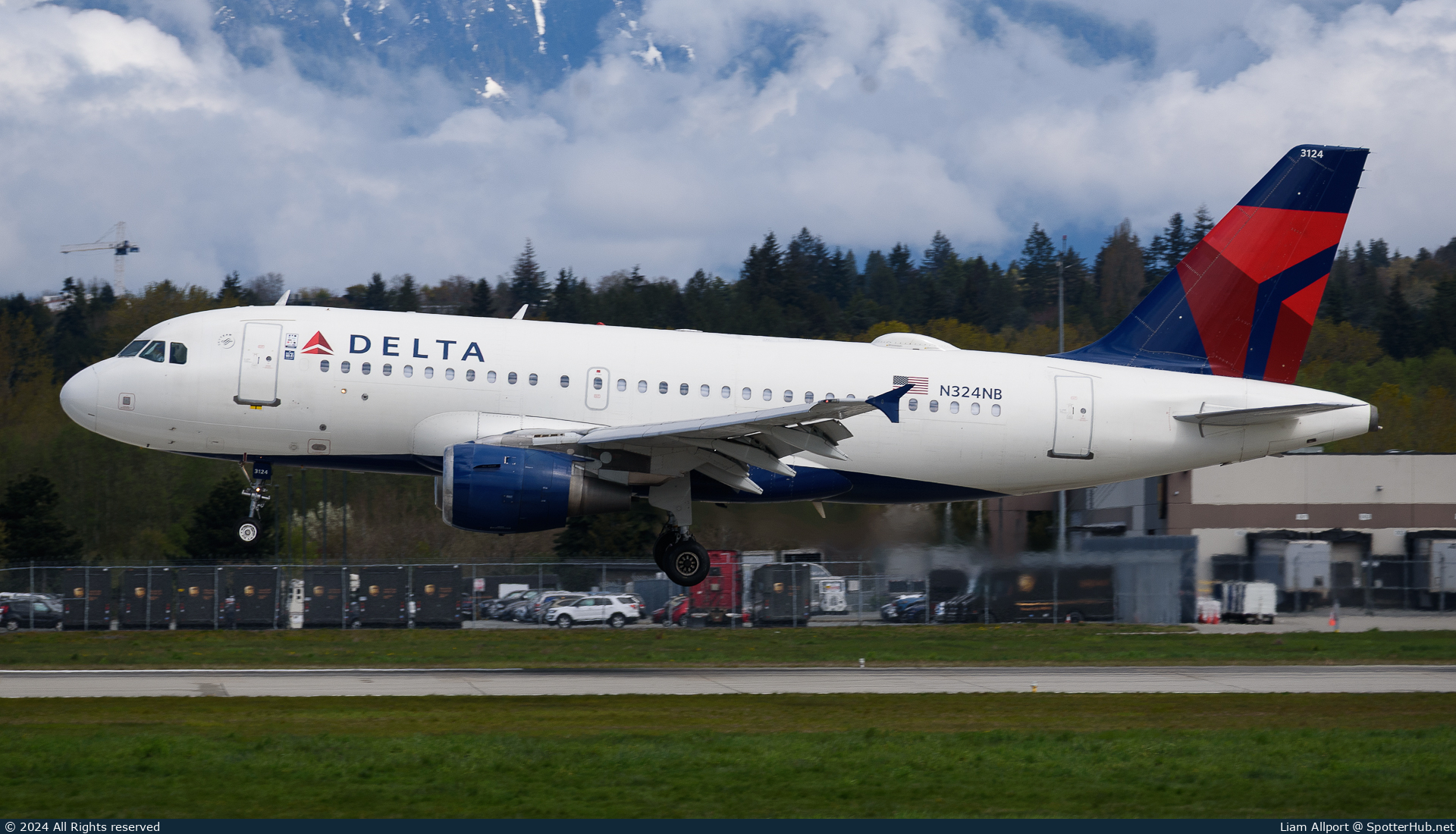 Photo of N324NB - Airbus A319-114 operated by Delta Air Lines