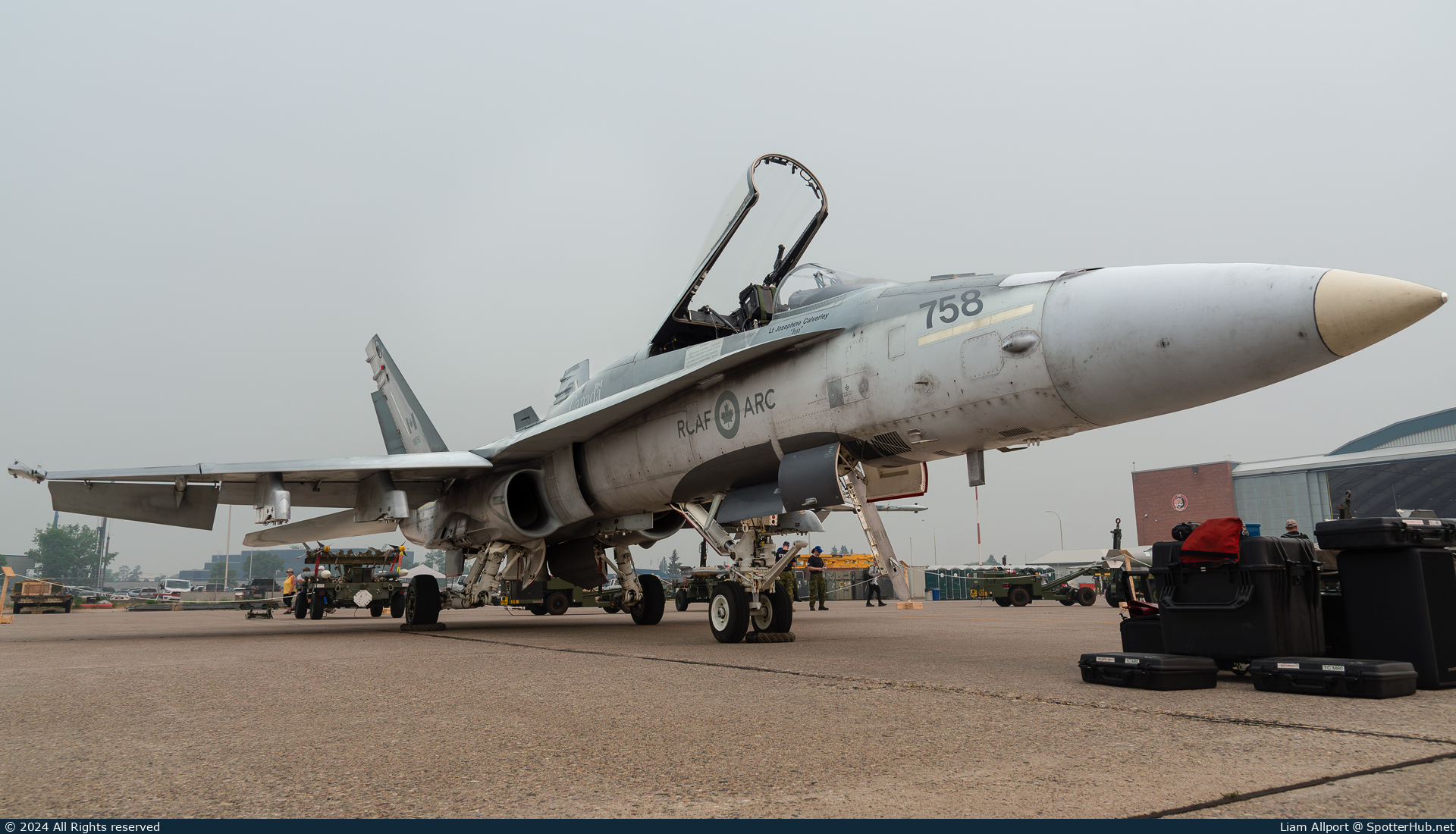 Photo of 188758 - McDonnell Douglas CF-188A Hornet at CFB Cold Lake (R.W. McNair Airport)