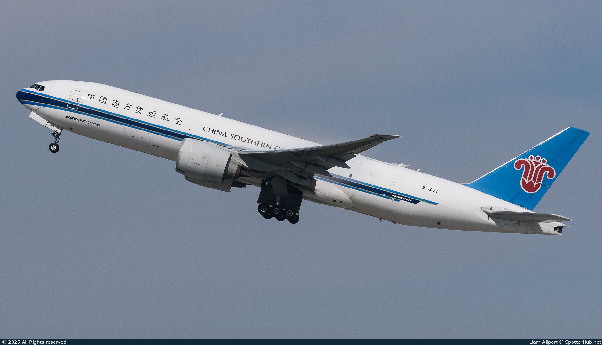 Photo of B-2073 - Boeing 777-F1B operated by China Southern Cargo