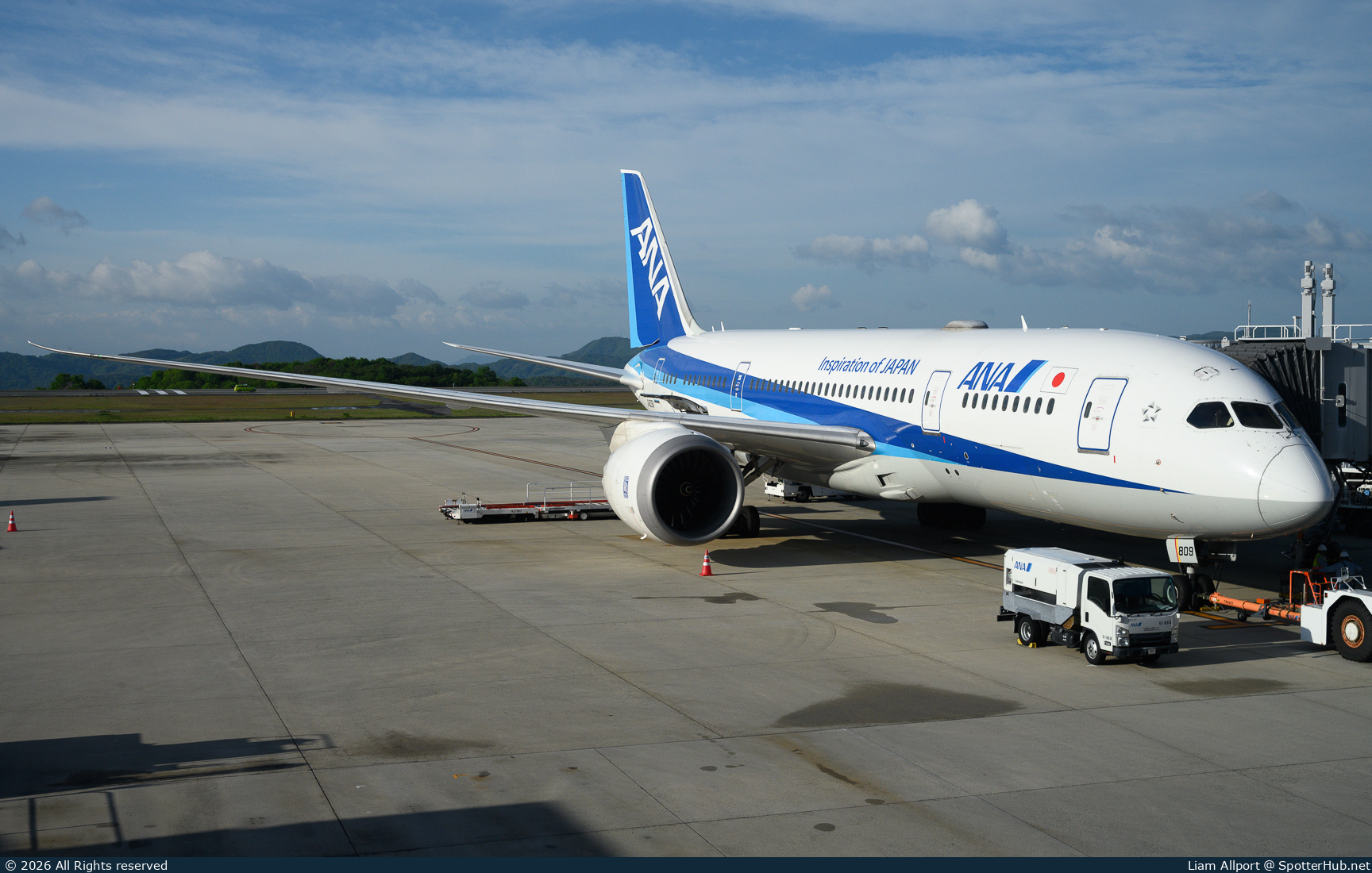 Photo of JA809A - Boeing 787-8 Dreamliner operated by ANA All Nippon Airways (opb Air Japan)
