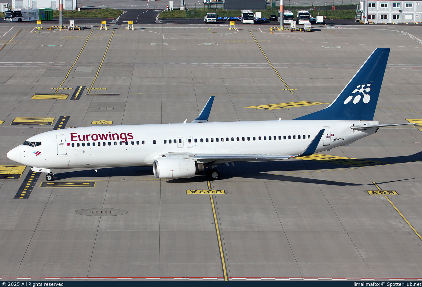 Photo of OK-TVF - Boeing 737-8FH operated by Eurowings (opb SmartWings)