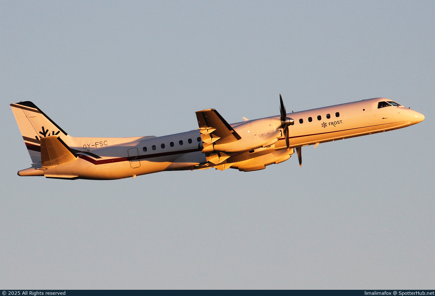 Photo of OY-FSC - Saab 2000 operated by Frost Air
