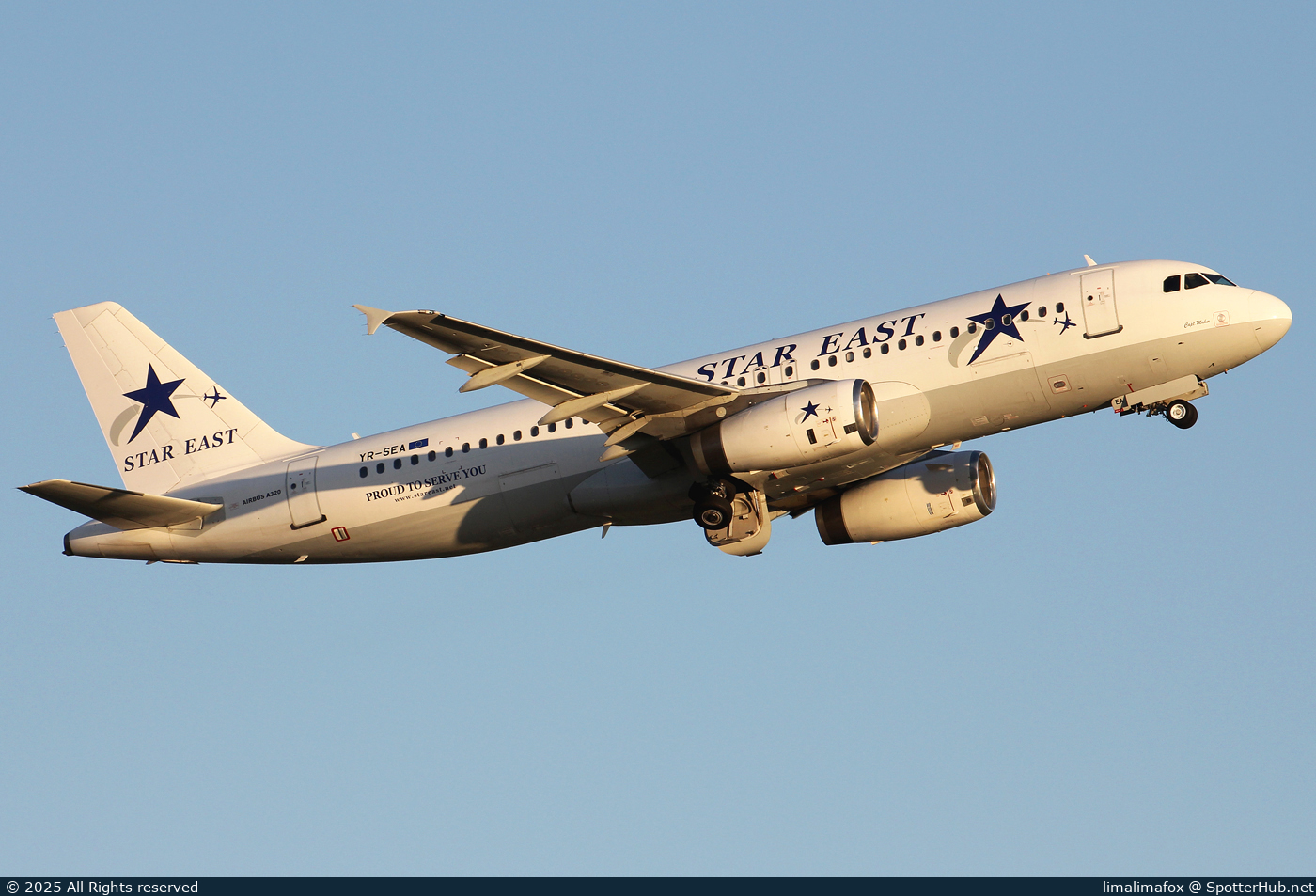 Photo of YR-SEA - Airbus A320-231 operated by Star East Airlines