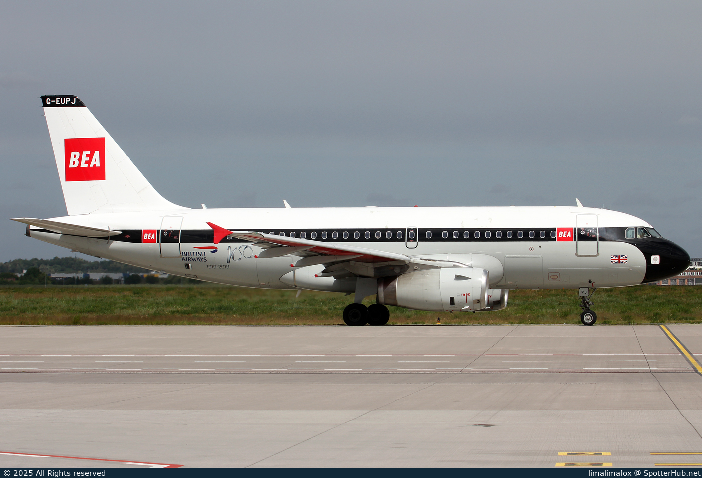 Photo of G-EUPJ - Airbus A319-131 operated by British Airways