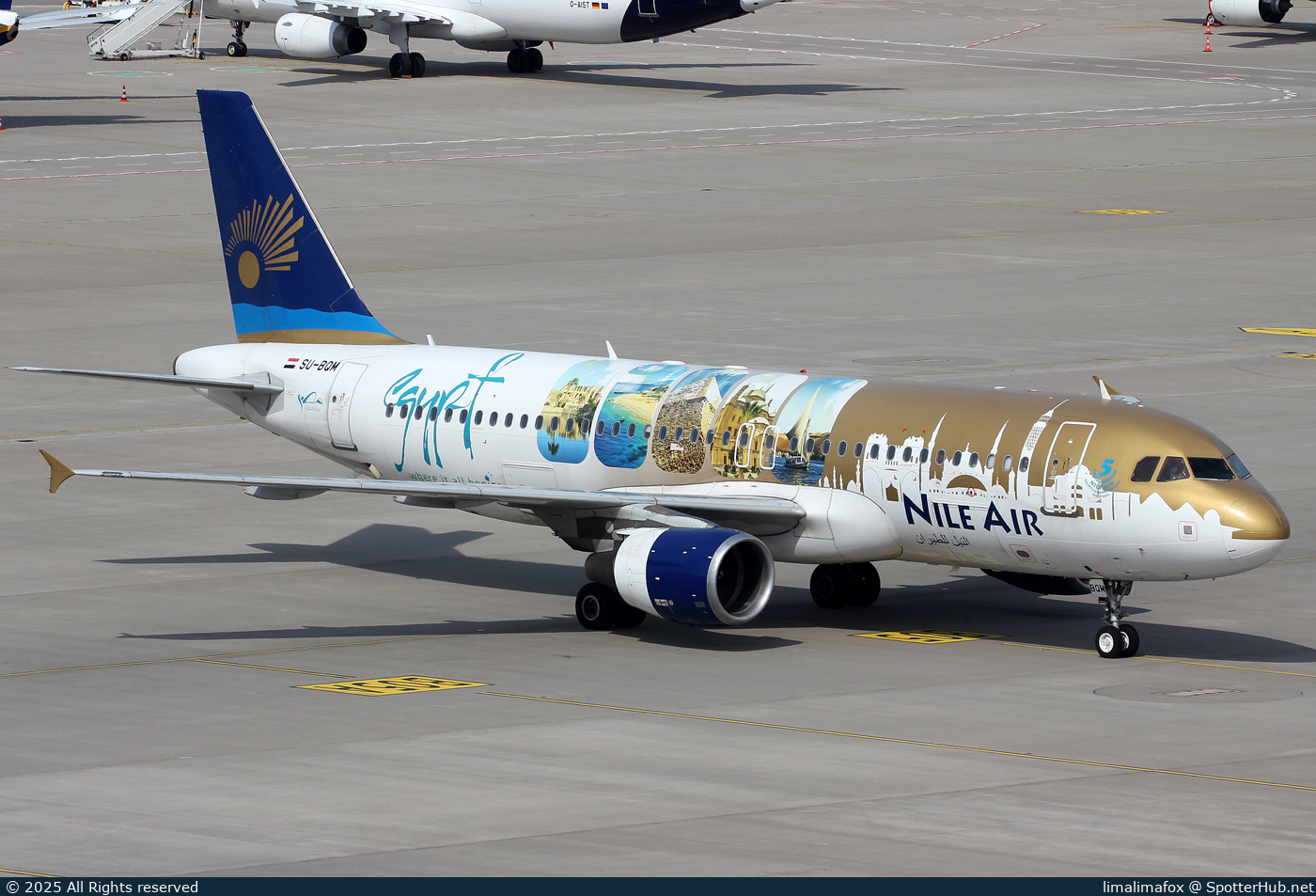 Photo of SU-BQM - Airbus A320-214 operated by Nile Air