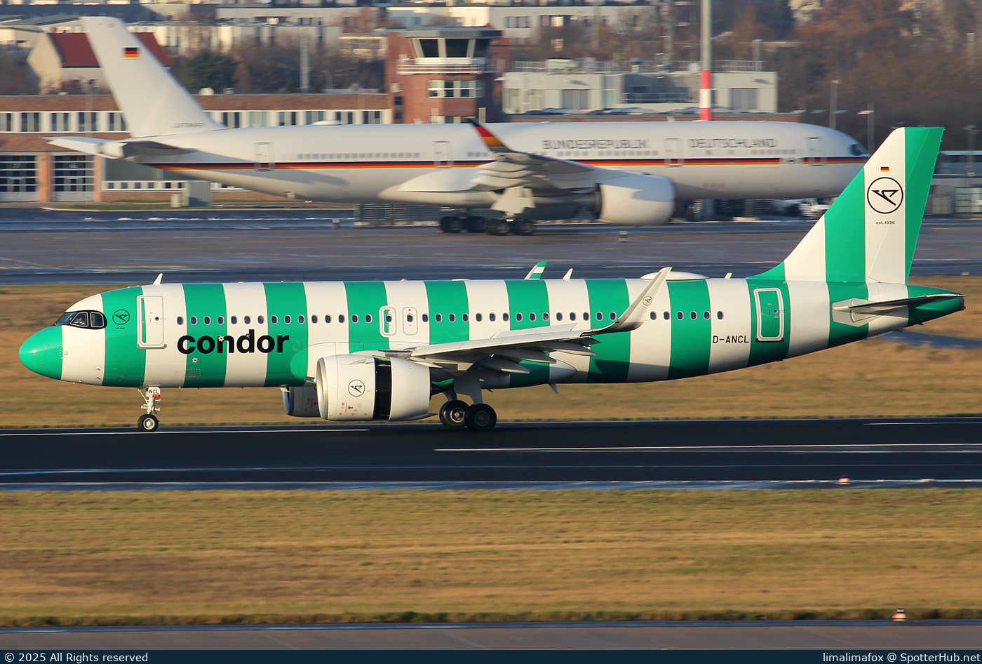 Photo of D-ANCL - Airbus A320-271N operated by Condor
