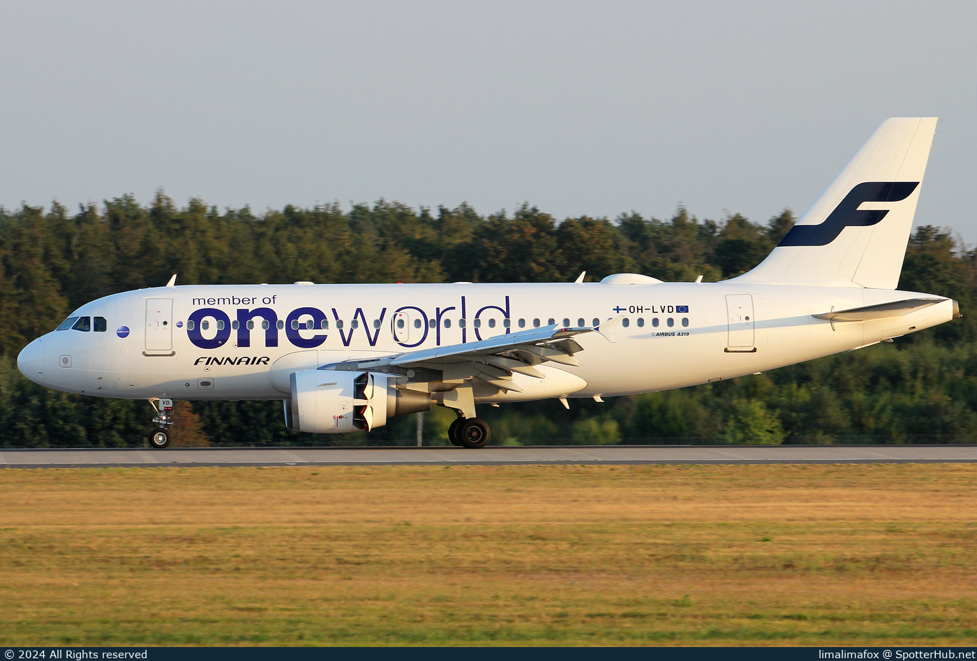 Photo of OH-LVD - Airbus A319-112 operated by Finnair