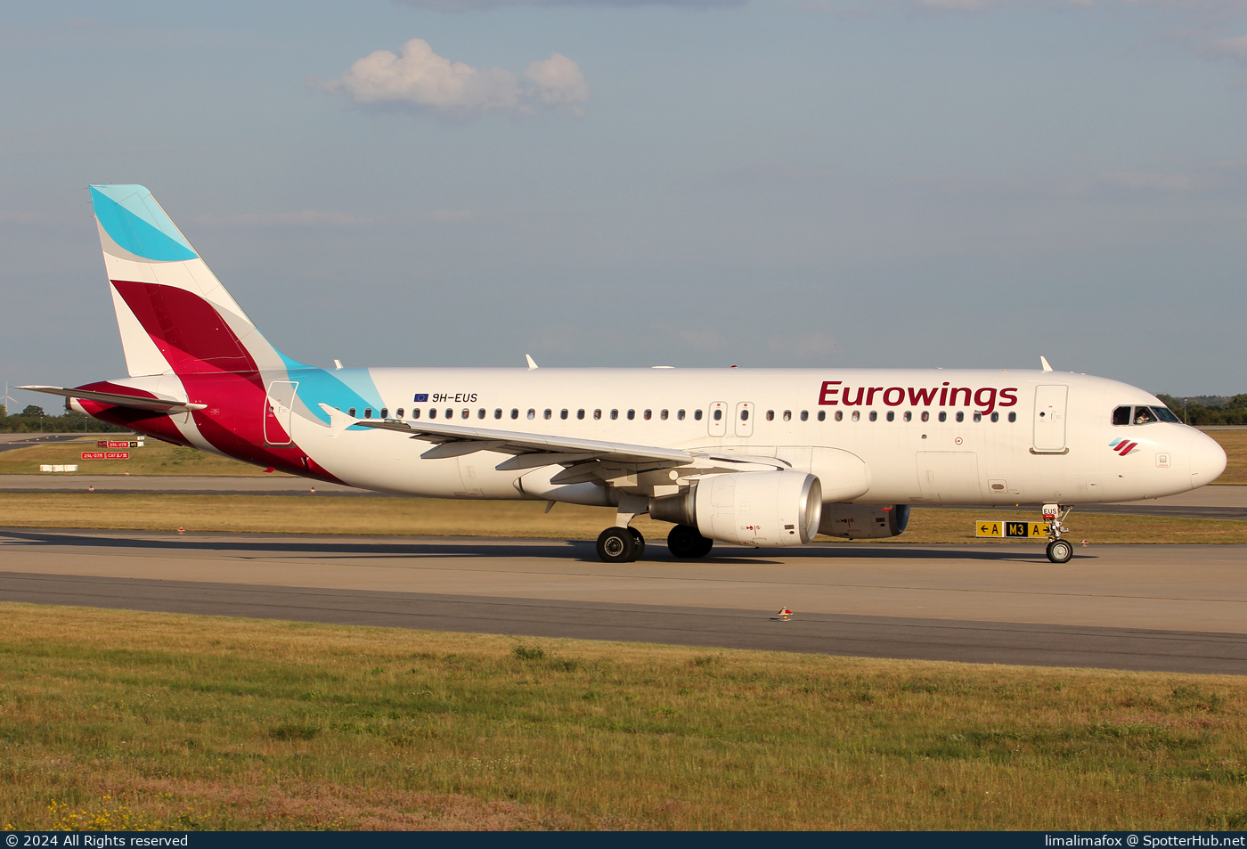Photo of 9H-EUS - Airbus A320-214 operated by Eurowings Europe Malta