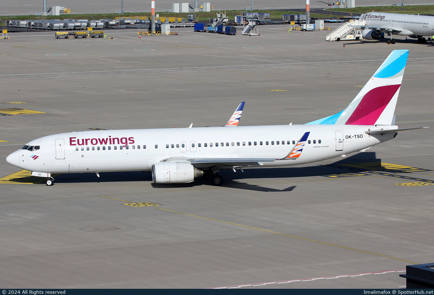 Photo of OK-TSO - Boeing 737-8GQ operated by Eurowings (opb SmartWings)