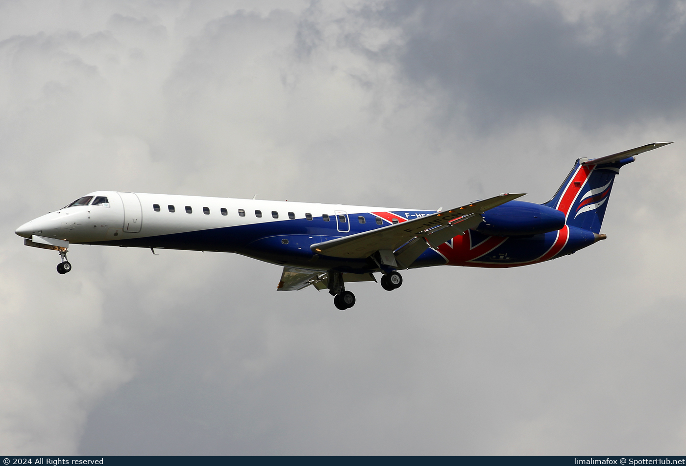 Photo of F-HFCN - Embraer ERJ-145MP operated by Valljet