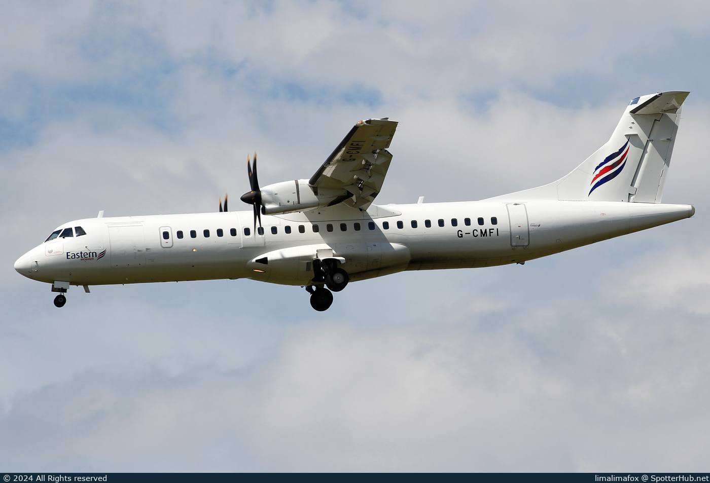 Photo of G-CMFI - ATR 72-600 operated by Eastern Airways