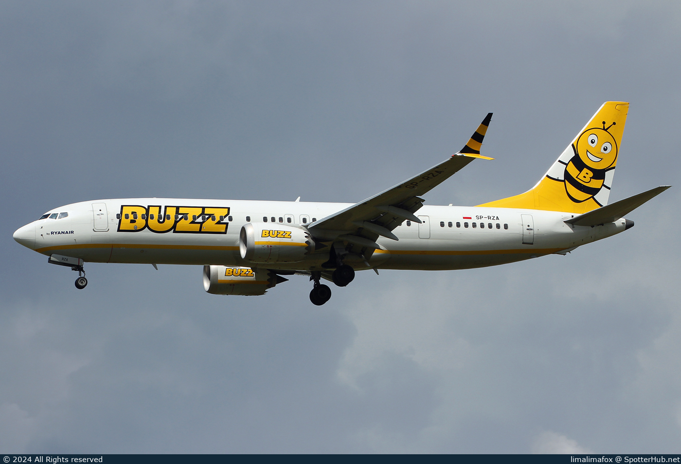 Photo of SP-RZA - Boeing 737 MAX 8-200 operated by Buzz