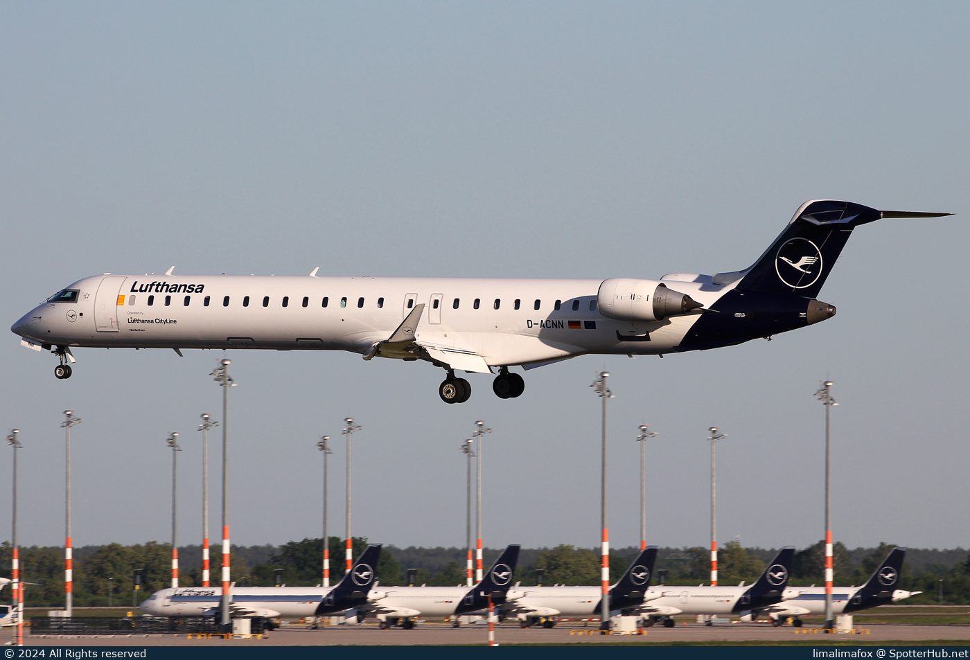 Photo of D-ACNN - Bombardier CRJ-900LR operated by Lufthansa CityLine