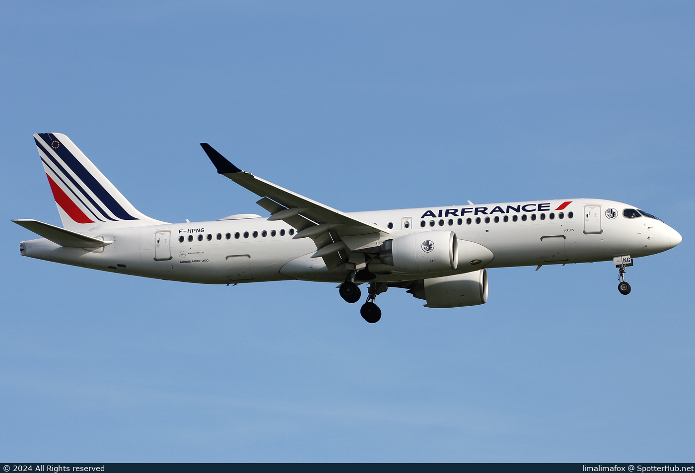 Photo of F-HPNG - Airbus A220-300 operated by Air France