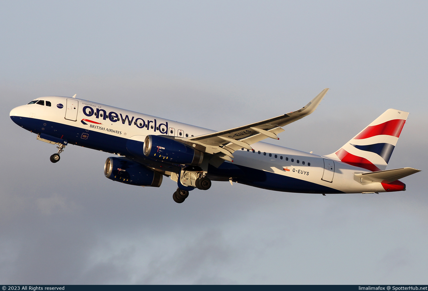 Photo of G-EUYS - Airbus A320-232 operated by British Airways