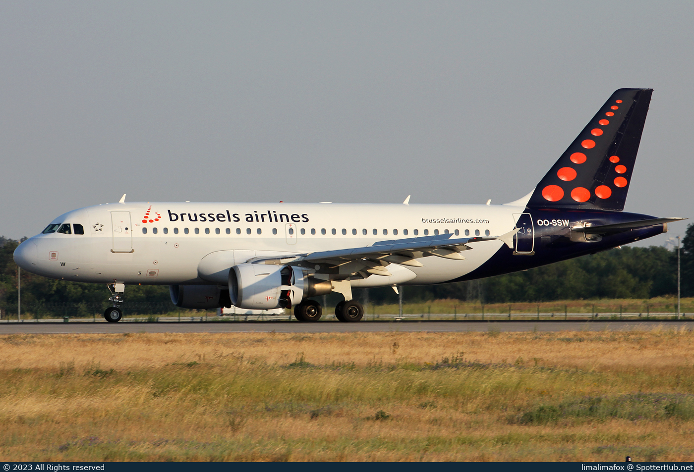 Photo of OO-SSW - Airbus A319-111 operated by Brussels Airlines