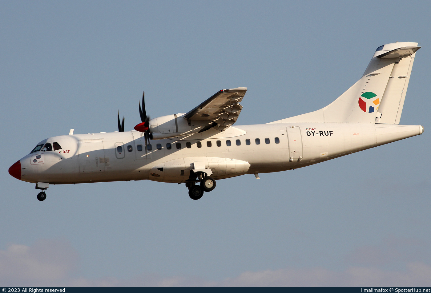 Photo of OY-RUF - ATR 42-500 operated by DAT Danish Air Transport