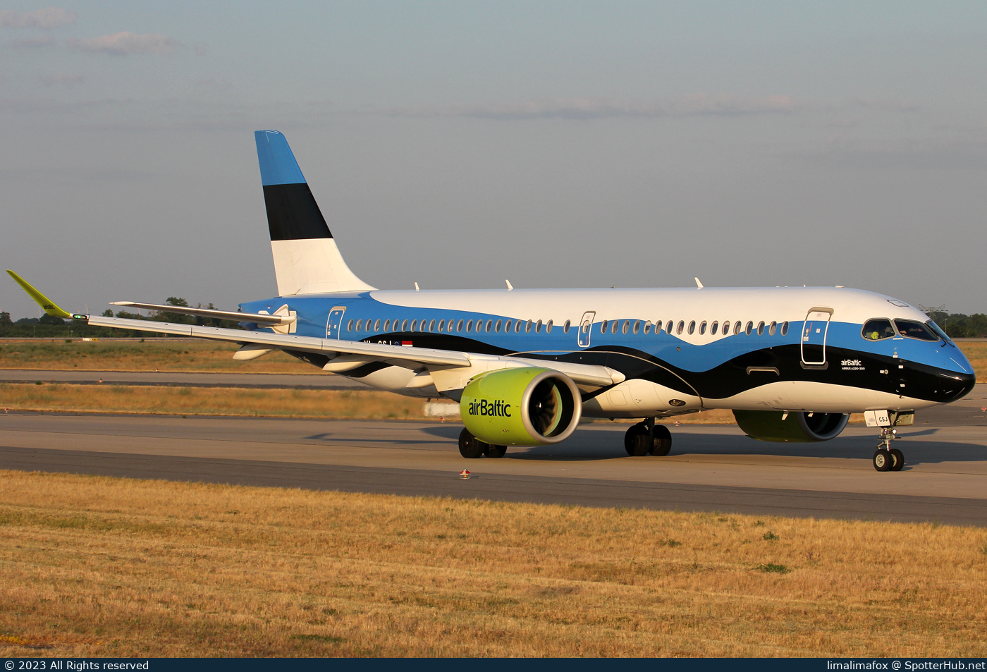 Photo of YL-CSJ - Airbus A220-300 operated by airBaltic