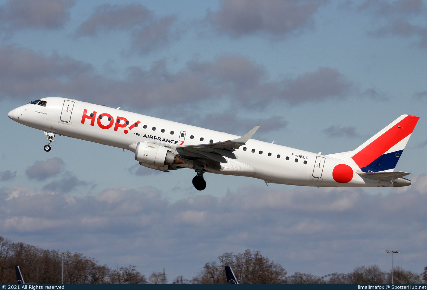 Photo of F-HBLC - Embraer ERJ-190LR operated by Air France HOP