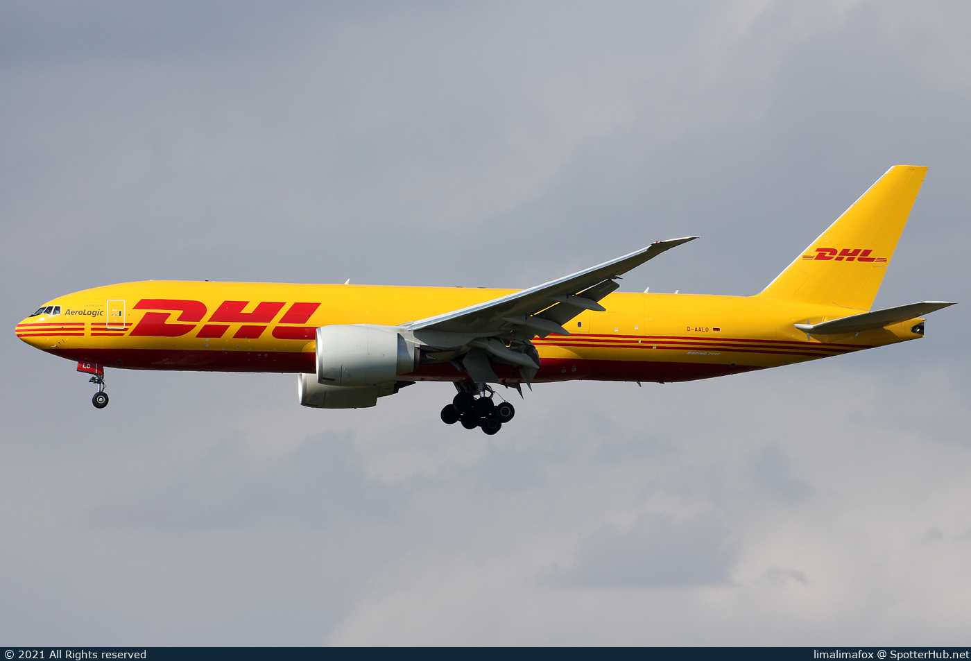 Photo of D-AALO - Boeing 777-F operated by AeroLogic