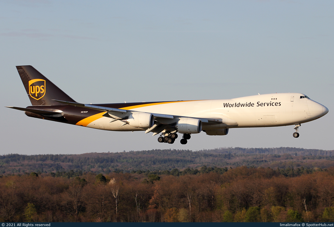 Photo of N618UP - Boeing 747-8F operated by UPS United Parcel Service